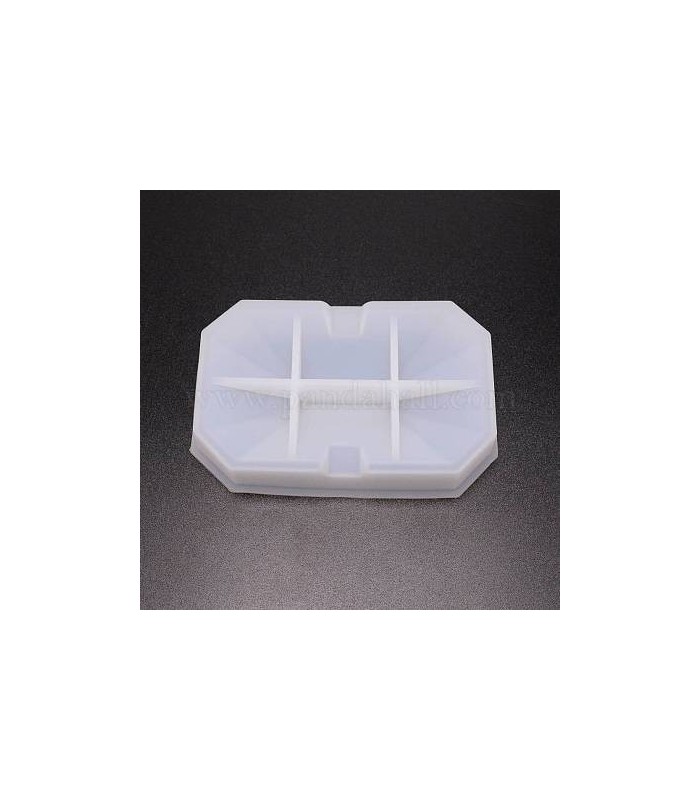 Molde de silicona porta jabón 130x90x22mm