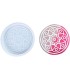 molde de silicona circular con relieves