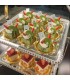 Molde para torta metalizado 100pc