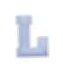 Molde de silicona letra L 180x140mm
