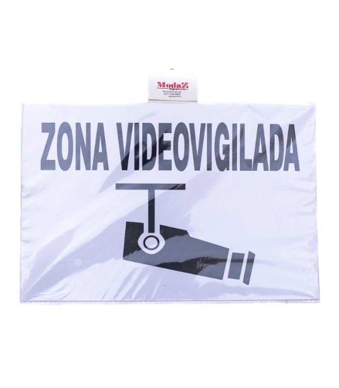 Cartel ZONA VIDEOVIGILADA