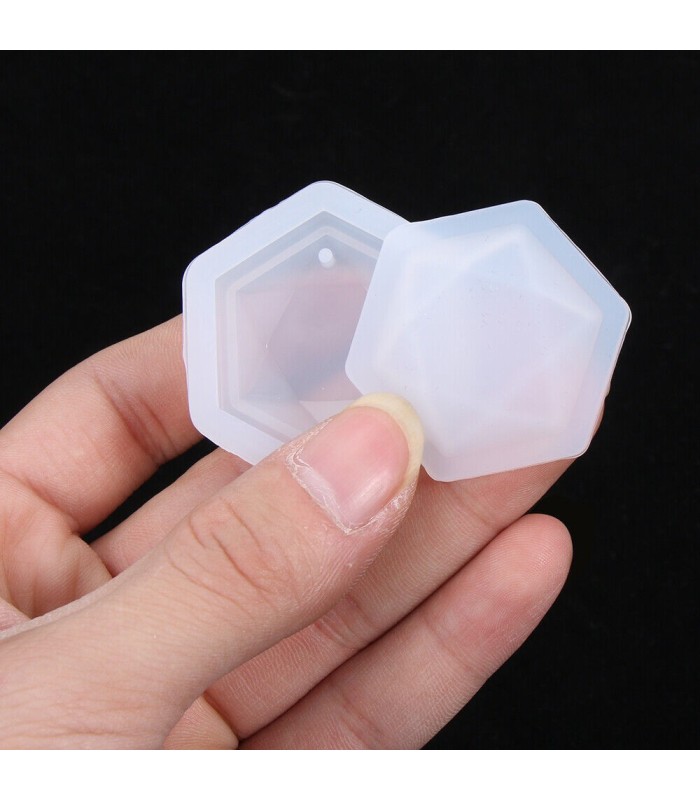 Molde de silicona dije geométrico 4x3.5cm