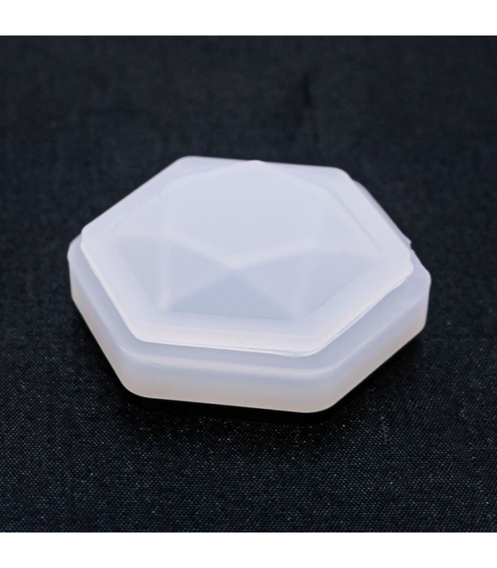 Molde de silicona dije geométrico 4x3.5cm