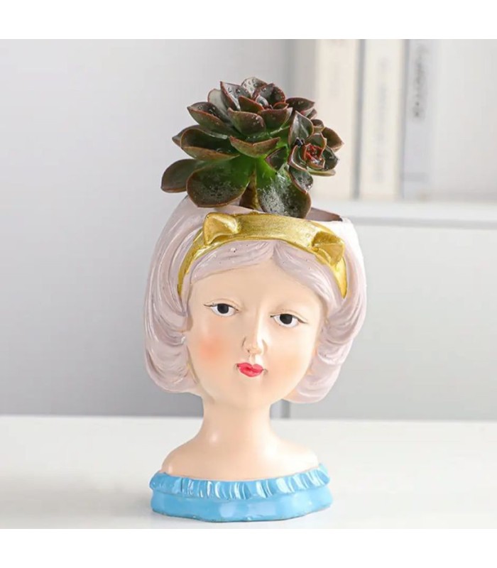 Maceta diseño mujer 11cm