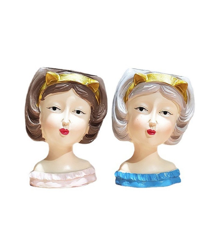 Maceta diseño mujer 11cm