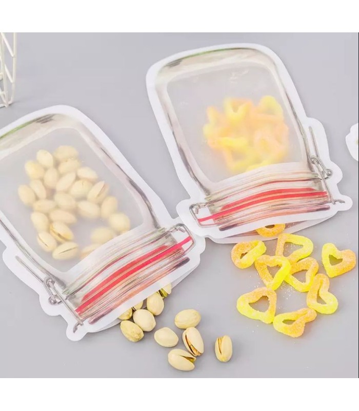 Bolsa con cierre hermetico 10pc 24x15cm