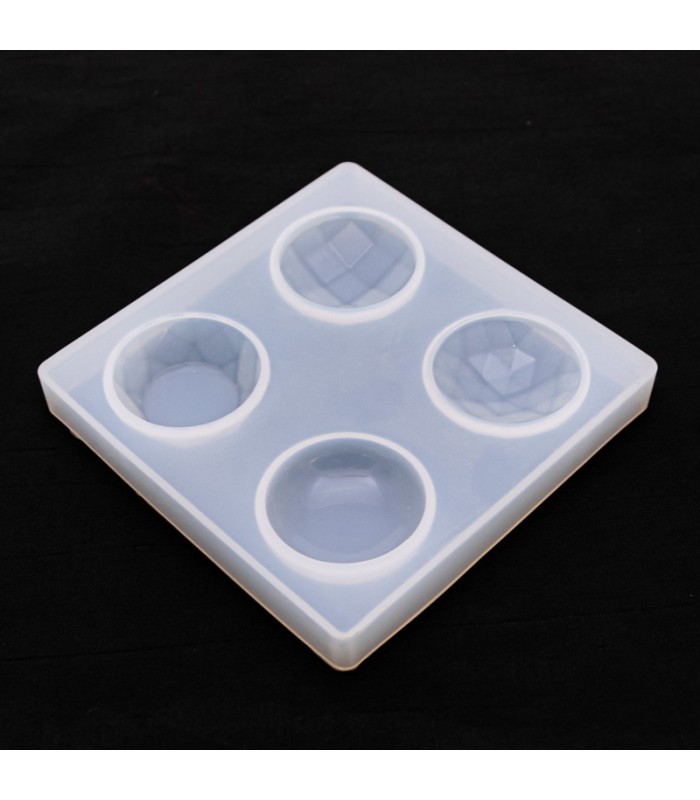 Molde de silicona dije 4 divisiones 95x95mm