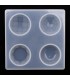 Molde de silicona dije 4 divisiones 95x95mm