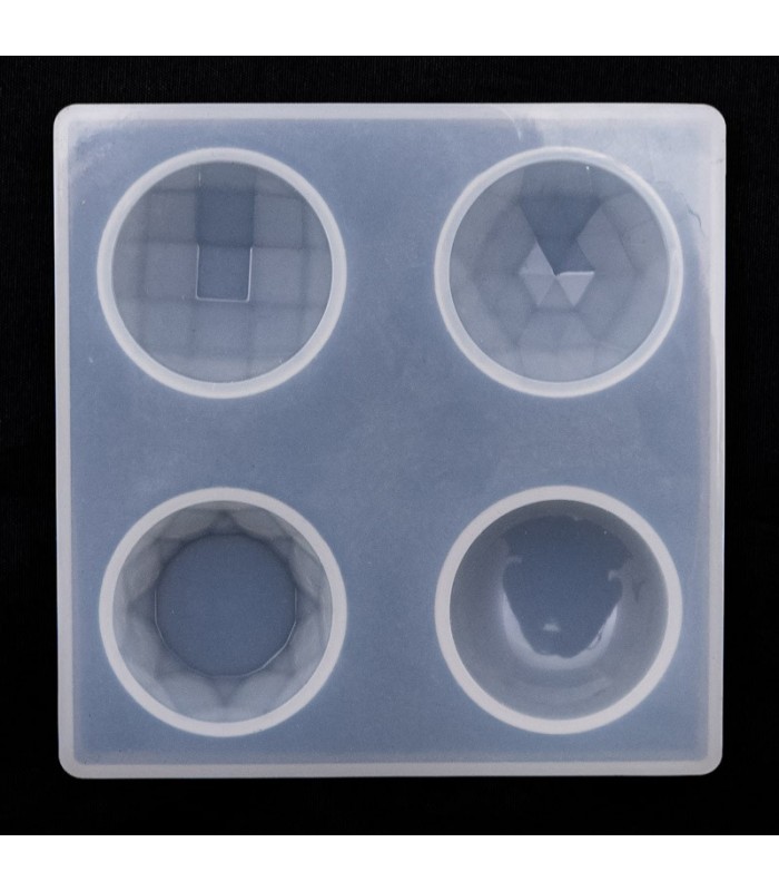Molde de silicona dije 4 divisiones 95x95mm