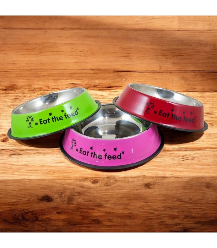 Plato para mascota de metal 30cm