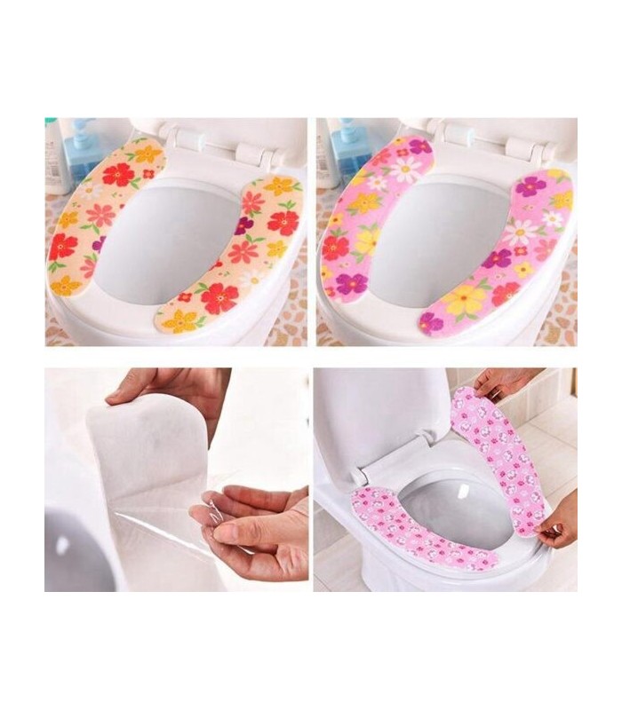 Fundas adhesivo para tapa inodoro 32x8CM