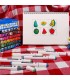 Marcador + pincel con caja MOBEE 48pc twin marker