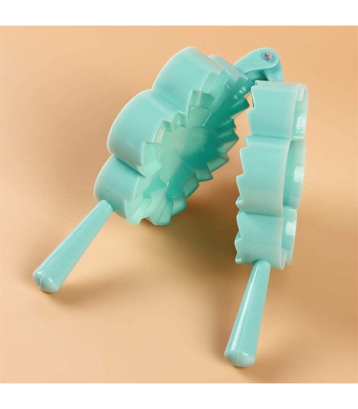 Molde para empanada de diseño flor