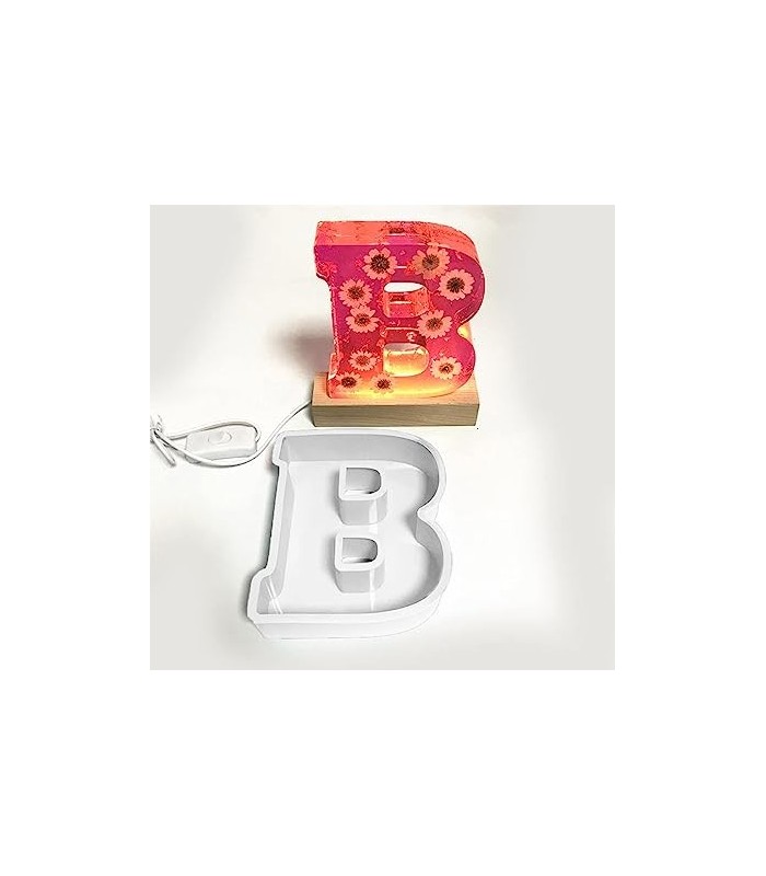 Molde de silicona letra B 180mmx145mm