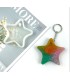 Molde de silicona colgante estrella 5.7x7x1cm