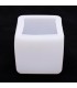 Molde de silicona cubo 6x6cm esquina redondeado