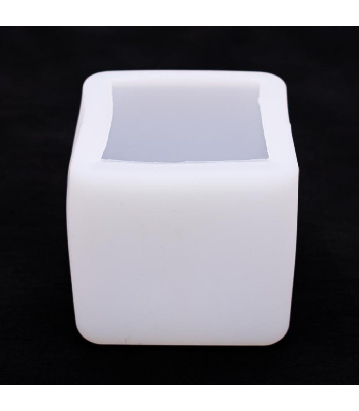 Molde de silicona cubo 6x6cm esquina redondeado