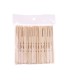 Mini tenedor de bambu 45PC