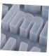 Molde de silicona ABC minúscula 37x20.5x2.5cm