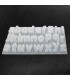 Molde de silicona ABC minúscula 37x20.5x2.5cm
