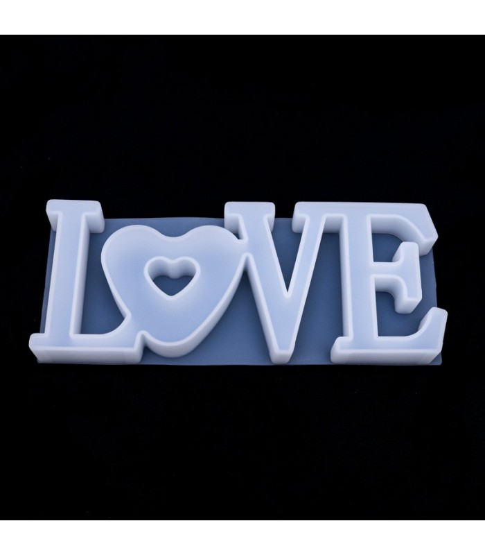Molde de silicona LOVE 21x8.8cm