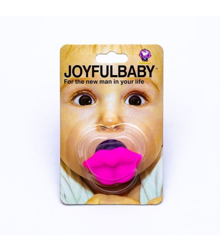 Chupete con forma labios