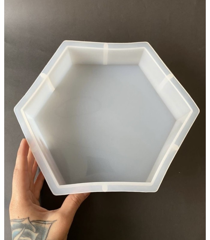 Molde de silicona hexagonal 197x225mm