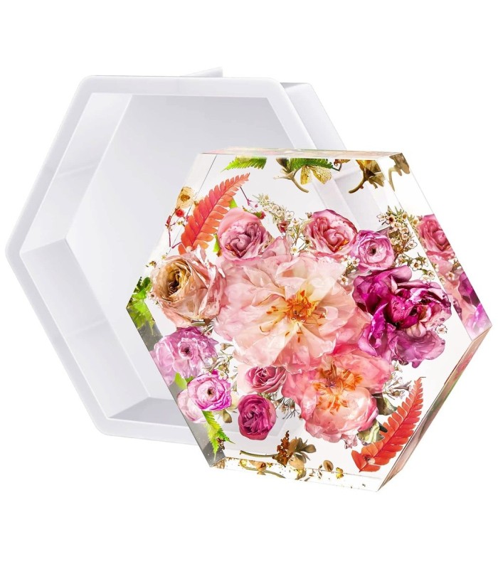 Molde de silicona hexagonal 197x225mm