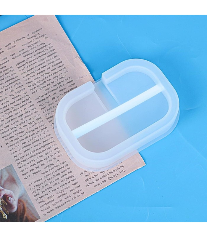 Molde de silicona jabonera 120x85x21mm