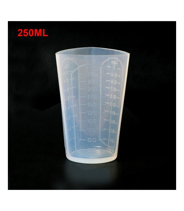 Vaso de silicona medidor de 250ml
