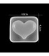Molde de silicona corazón 3D 48x42x11mm