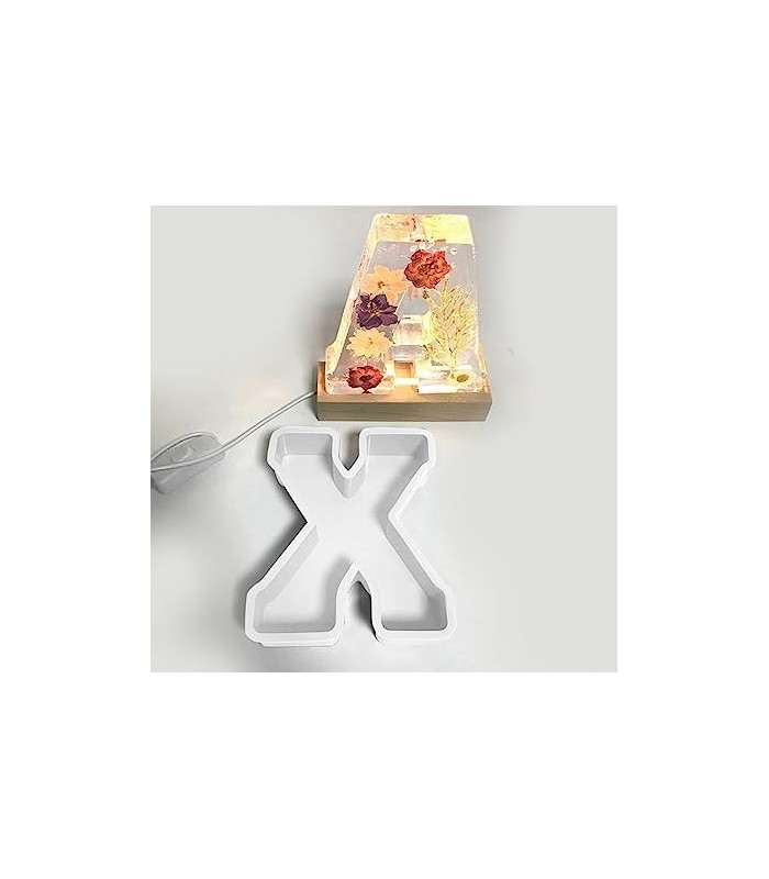 Molde de silicona letra X 147x180mm
