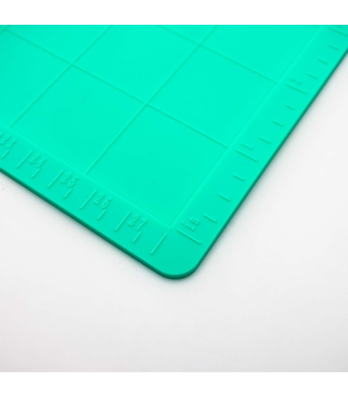 Alfombrilla de silicona rectangular con medida 30