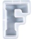 Molde de silicona letra F 180x140mm