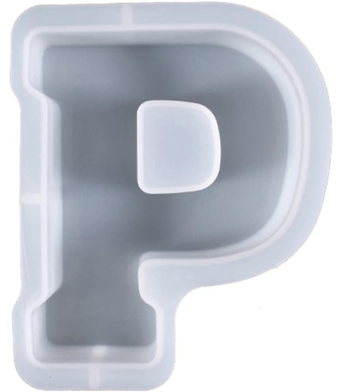 Molde de silicona letra P 140mmx180mm