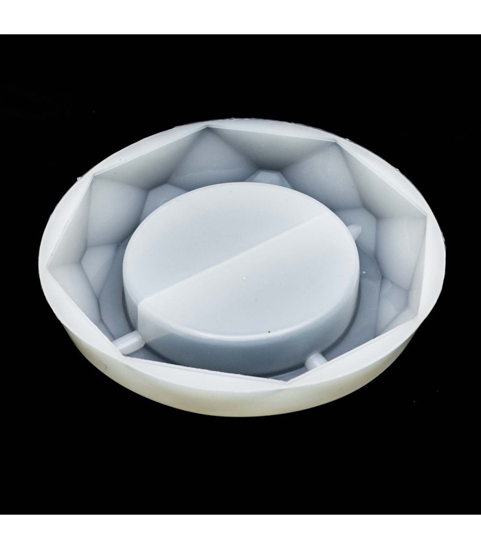 Molde de silicona cenicero 17.1x3.5cm