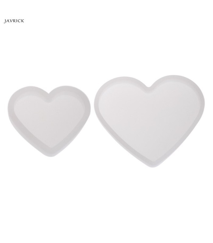 Molde de silicona corazones 2 unidades 1191cm/6