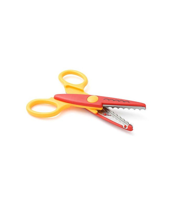 Tijera Plastica ZigZag 1PC