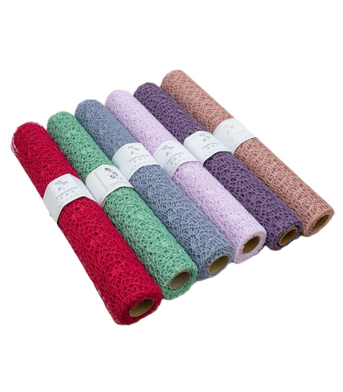 Malla para envolver ramos 50cmx5m