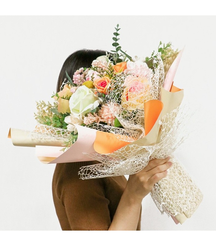 Malla para envolver ramos 50cmx5m