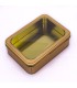 Caja de metal con tapa 18.5x13.5x5CM