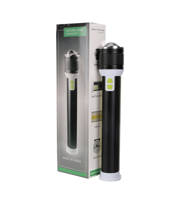 Linterna led con zoon
