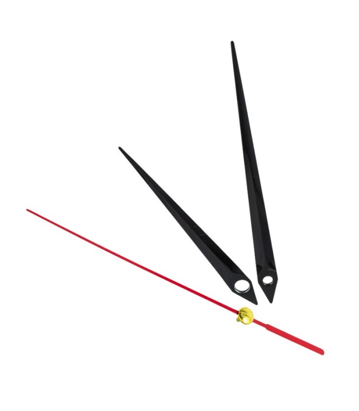 AGUJA PARA RELOJ 736 ROJO CON NEGRO