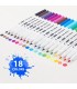 Pincel fabric marker permanente MOBEE 18pc