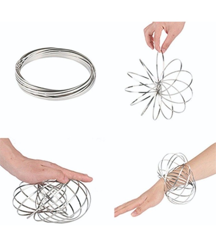 Pulsera metal antiestres magic
