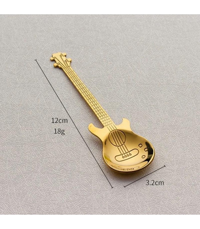 Cucharita diseño guitarra