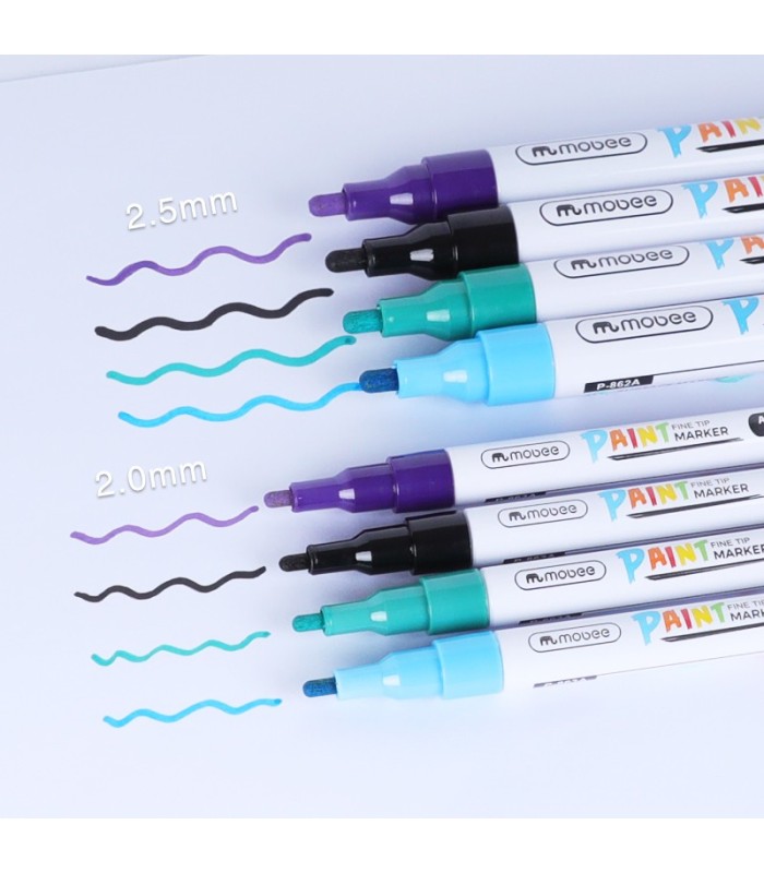 Pincel paint MARKER PREMIUN 18 color Mobee
