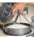Pinza para platos calientes de acero inox