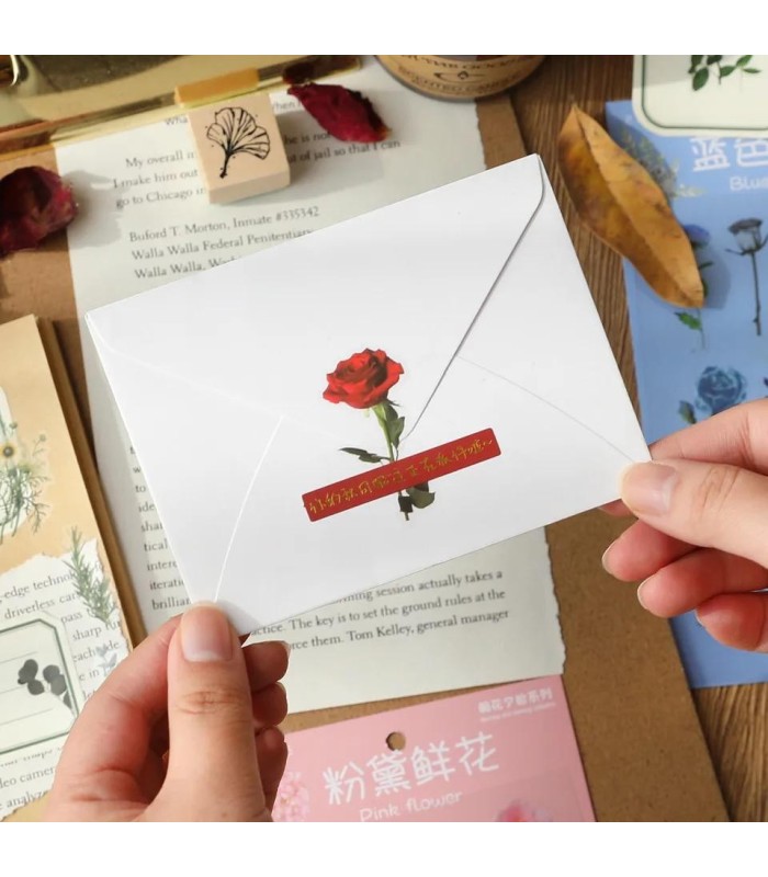 Sticker de flores pvc
