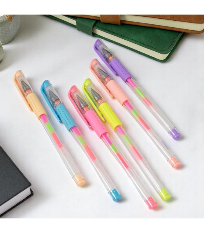 BOLIGRAFO COLORIDO 6PC